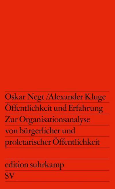 Öffentlichkeit und Erfahrung