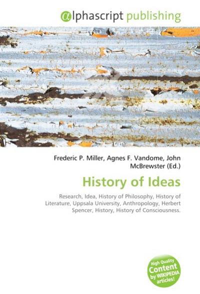 History of Ideas - Frederic P. Miller