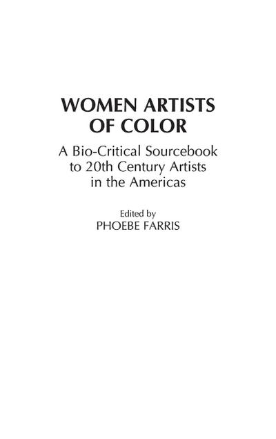 Women Artists of Color