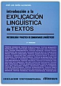 Introducción a la explicación lingüística de textos