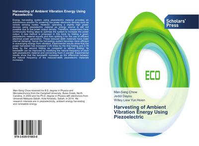 Harvesting of Ambient Vibration Energy Using Piezoelectric