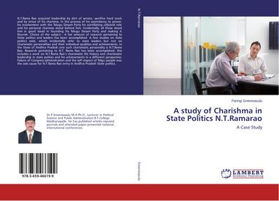 A study of Charishma in State Politics N.T.Ramarao
