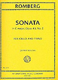 Sonata in C Major op.43,2for cello and piano