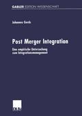 Post Merger Integration