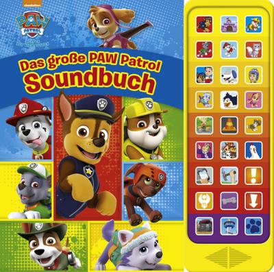 Das große PAW Patrol Soundbuch - 27-Button-Soundbuch mit 24 Seiten für Kinder ab 3 Jahren