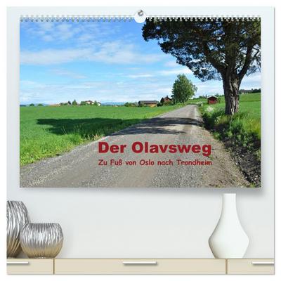 Der Olavsweg (hochwertiger Premium Wandkalender 2026 DIN A2 quer), Kunstdruck in Hochglanz
