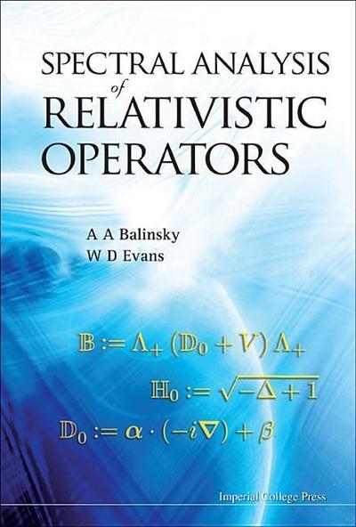 Spectral Analysis of Relativistic Operators