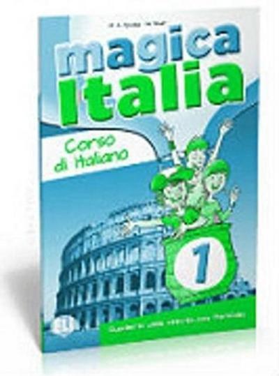 Magica Italia Quaderno delle attività con Portfolio
