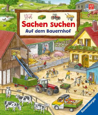 Sachen suchen: Auf dem Bauernhof - Wimmelbuch ab 2 Jahren