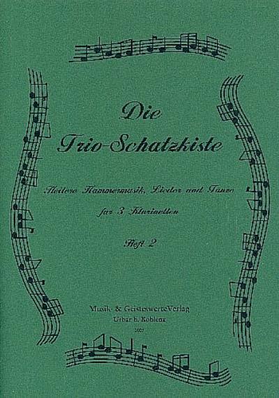 Die Trio-Schatzkiste Band 2für 3 Klarinetten