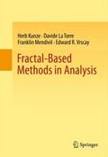 Fractal-Based Methods in Analysis