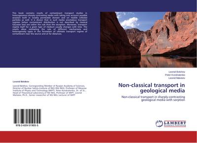 Non-classical transport in geological media