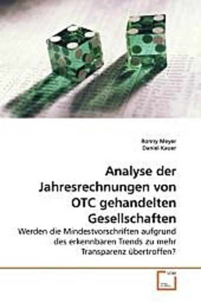 Analyse der Jahresrechnungen von OTC gehandelten Gesellschaften