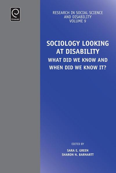 Sociology Looking at Disability
