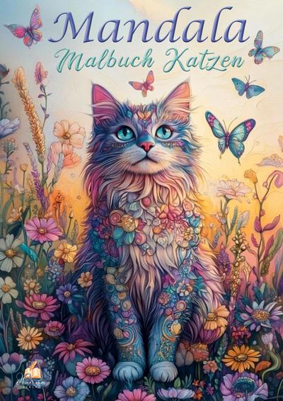 Mandala Malbuch Katzen für Kinder ab 8 Jahren, Teenager und Erwachsene mit 50 schönen Ausmalmotiven