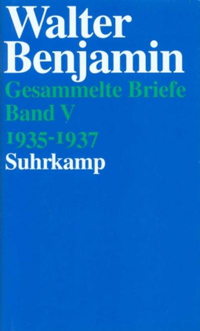 Gesammelte Briefe, 6 Bde. 1935-1937