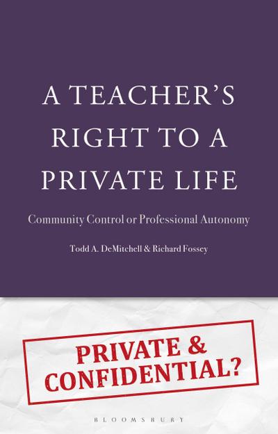 A Teacher’s Right to a Private Life