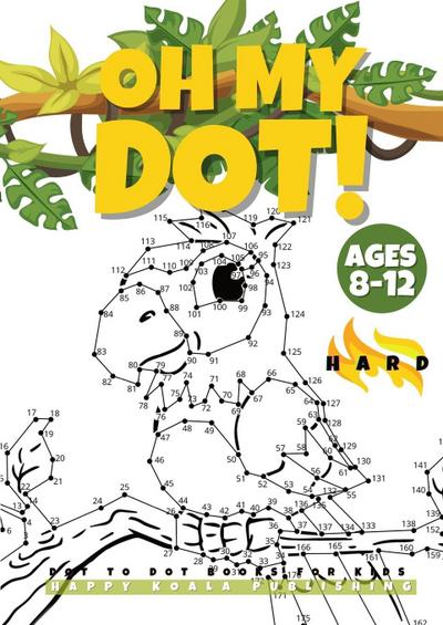 "OH MY DOT!" Dot to Dot books for kids ages 8-12 Hard