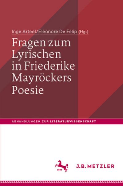Fragen zum Lyrischen in Friederike Mayröckers Poesie; .
