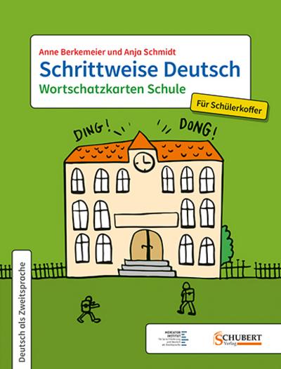 Schrittweise Deutsch - Wortschatzkarten Schule für Schülerkoffer