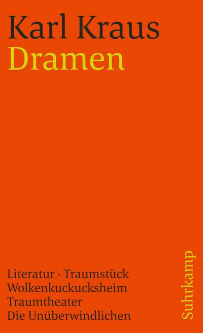 Schriften in den suhrkamp taschenbüchern