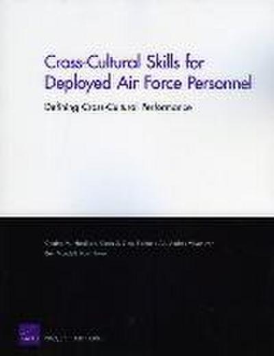 Cross-Cultural Skills for Deployed Air Force Personnel