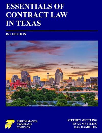 Essentials of Contract Law in Texas