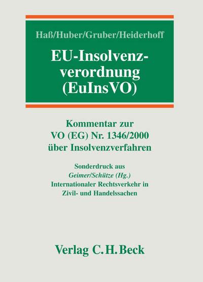 EU-Insolvenzverordnung. EuInsVO