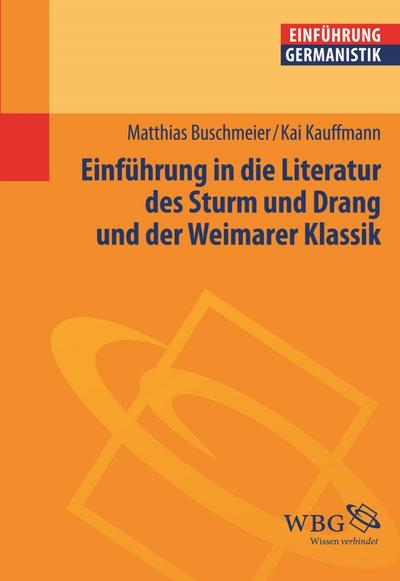 Buschmeier, M: Einführung in die Literatur des Sturms und Dr