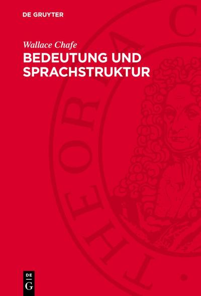 Bedeutung und Sprachstruktur