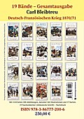 Bleibtreu, C: Deutsch-Französische Krieg 1870/71/19 Bde.