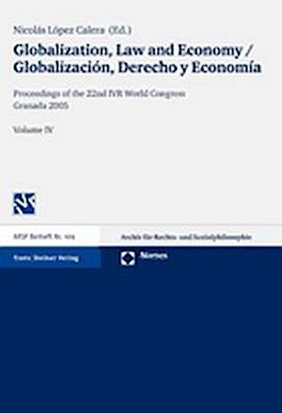 Globalization, Law and Economy / Globalización, Derecho y Economía