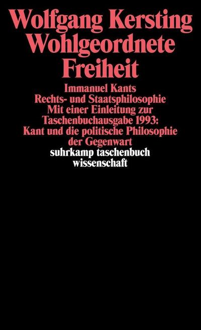 Wohlgeordnete Freiheit