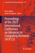 Proceedings of the 2023 International Conference on Advances in Computing Research (ACR’23)