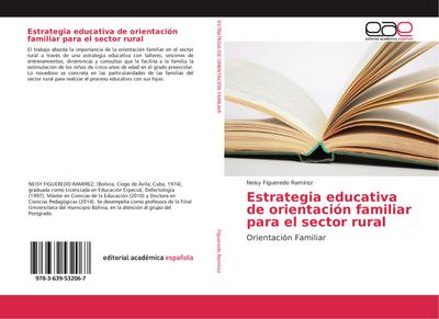 Estrategia educativa de orientación familiar para el sector rural