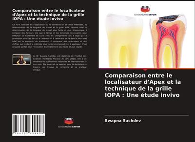 Comparaison entre le localisateur d’Apex et la technique de la grille IOPA : Une étude invivo