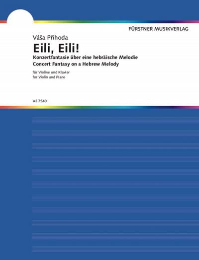 Eili eili - Traditionelle hebräische Melodien aus Russland und Polenfür Violine