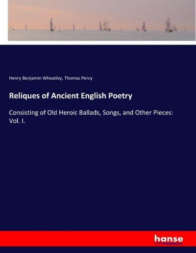 Reliques of Ancient English Poetry