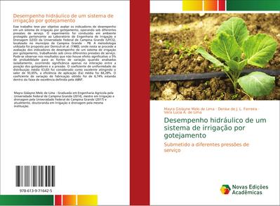 Desempenho hidráulico de um sistema de irrigação por gotejamento