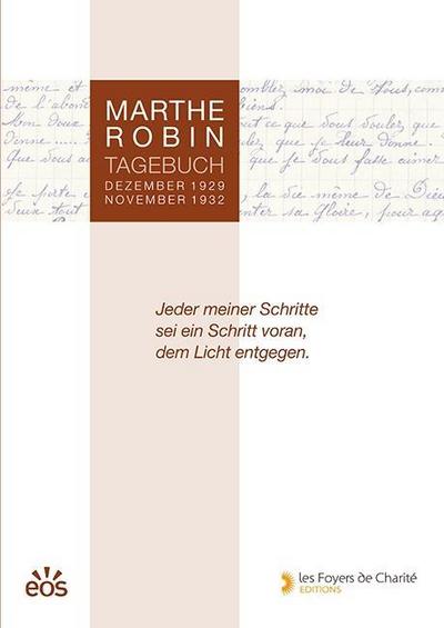 Marthe Robin - Tagebuch