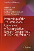 Proceedings of the 7th International Conference of Transportation Research Group of India (CTRG 2023), Volume 1