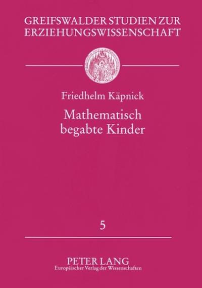Mathematisch begabte Kinder