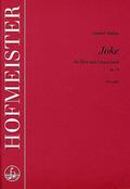 Joke op.70 for flute and harpsichord