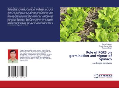 Role of PGRS on germination and vigour of Spinach