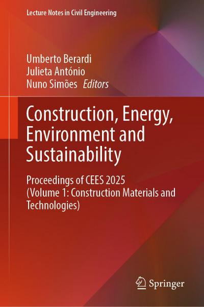Construction, Energy, Environment and Sustainability