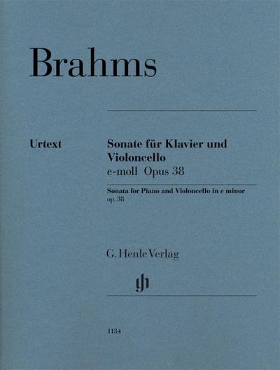 Sonate für Klavier und Violoncello e-moll op.38 
