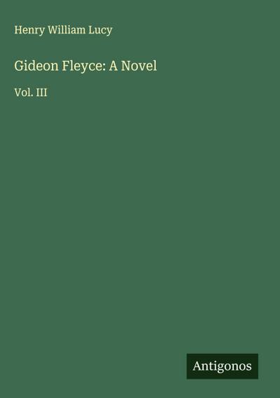Gideon Fleyce: A Novel