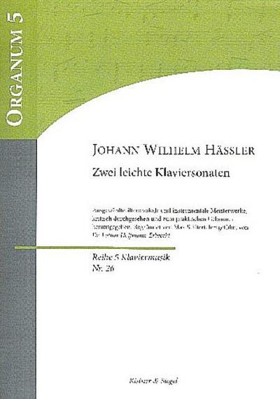 2 leichte Sonatenfür Klavier