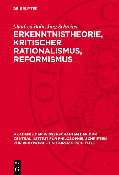 Erkenntnistheorie, kritischer Rationalismus, Reformismus