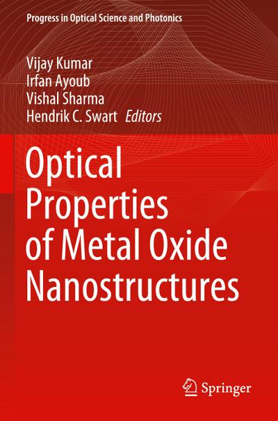 Optical Properties of Metal Oxide Nanostructures